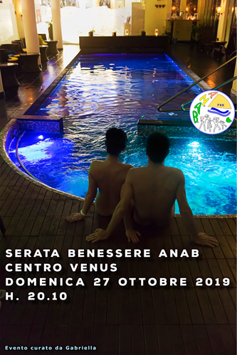 Nuova stagione SPA – 27 ottobre 2019 – Centro Venus