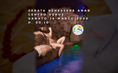 Serata benessere al Venus – sabato 14 marzo 2020