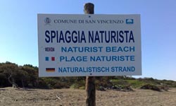 Spiaggia naturista Nido dell'Aquila